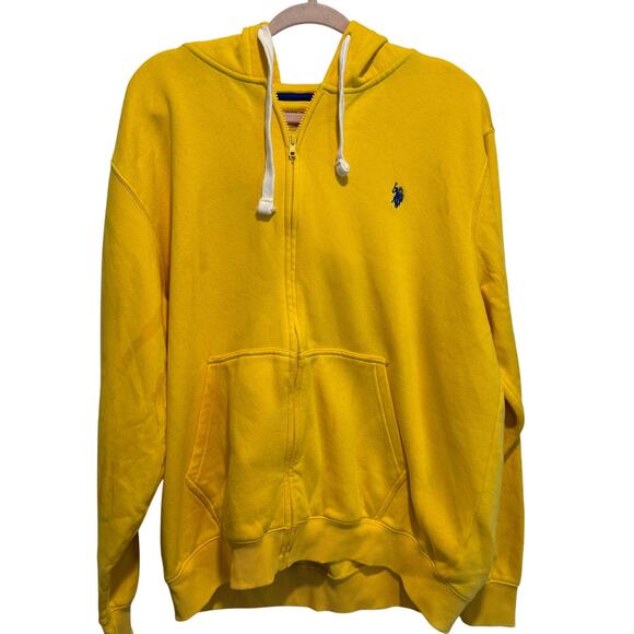 Polo by Ralph Lauren Other - VIntage Yellow Polo Ralph Lauren Hoodie Size XL